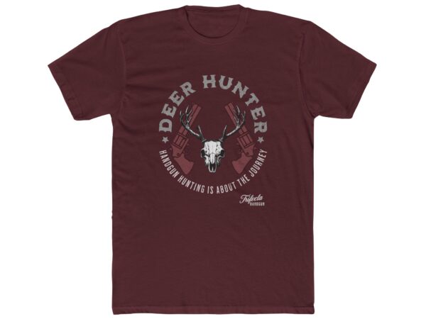 Deer Hunter Skull T-Shirt - Handgun Hunting Is About The Journey